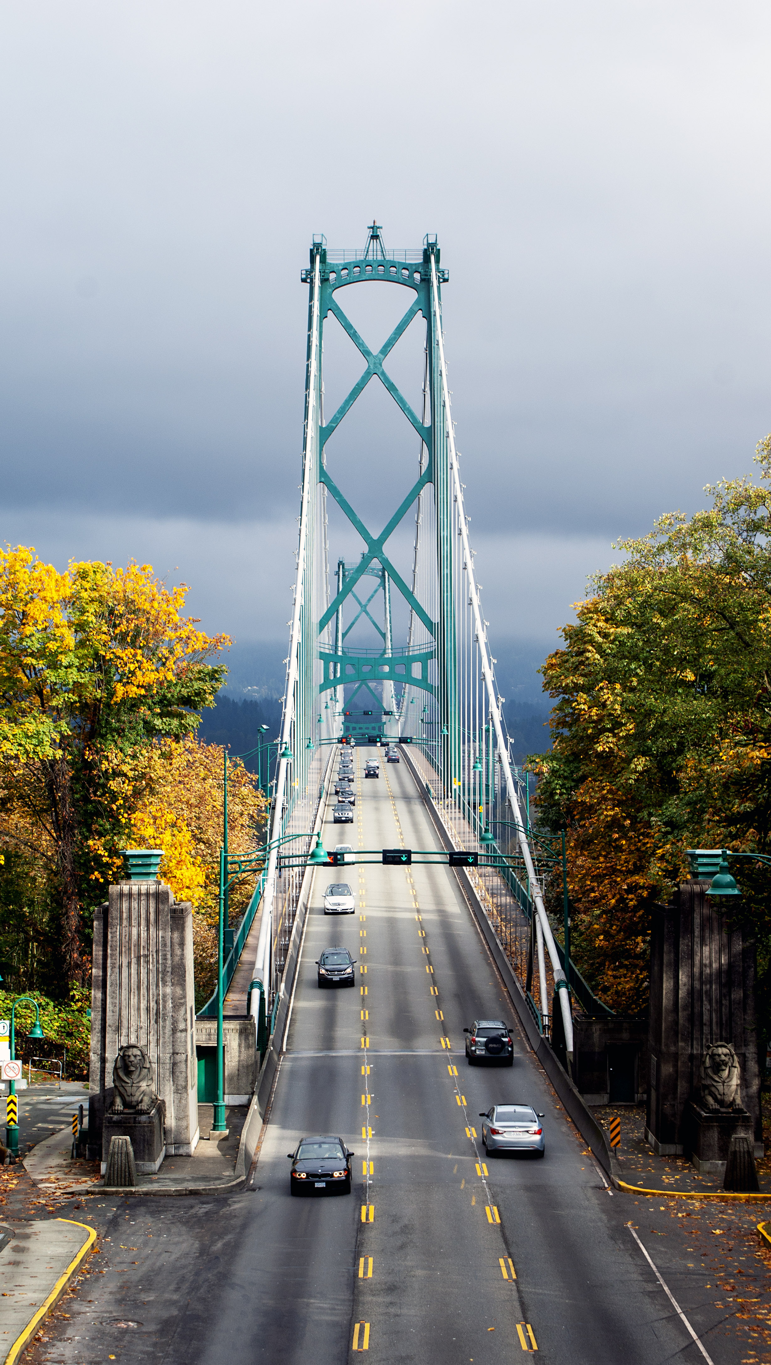 The Lions Gate Bridge, Vancouver