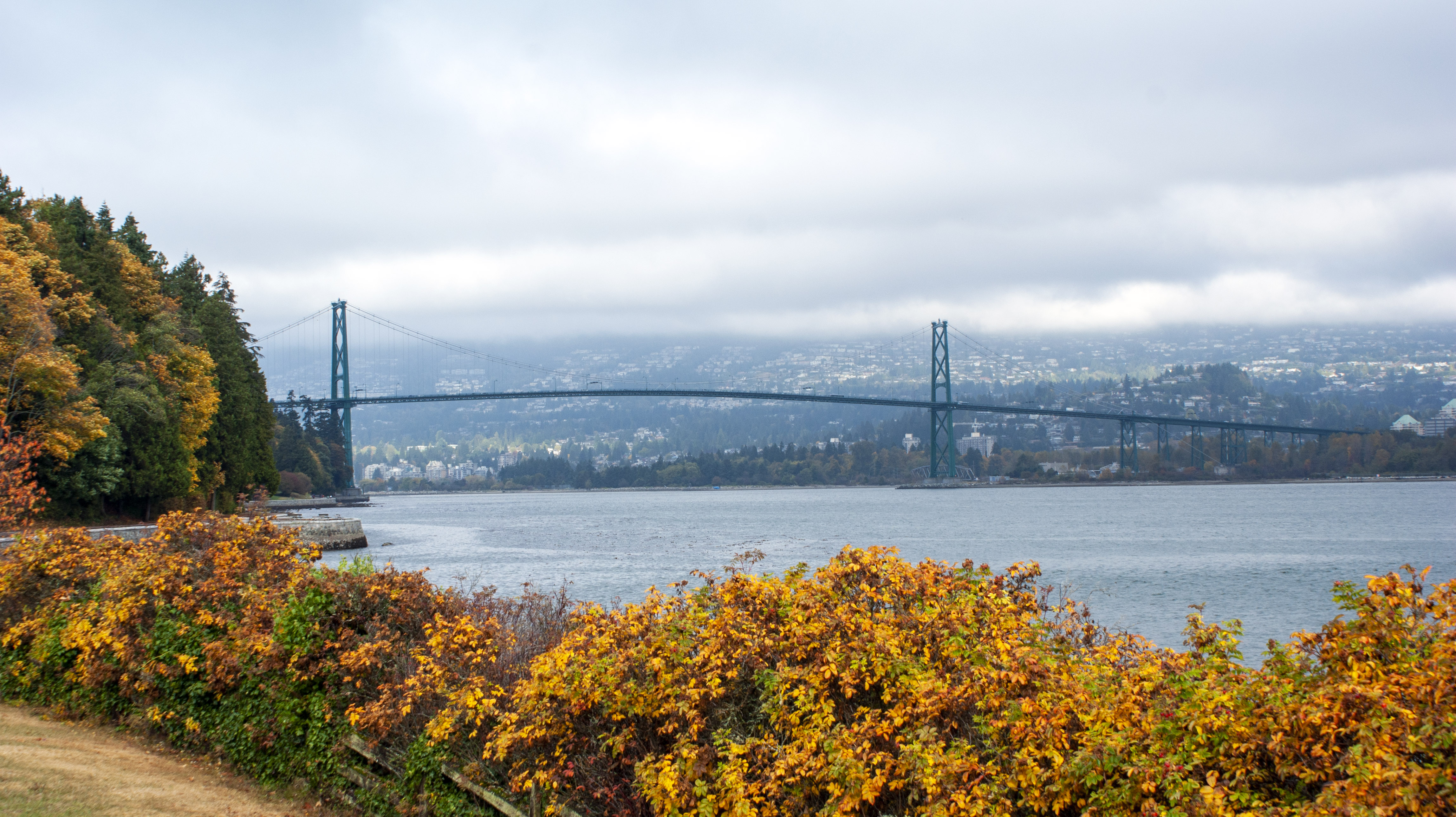 The Lions Gate Bridge, Vancouver