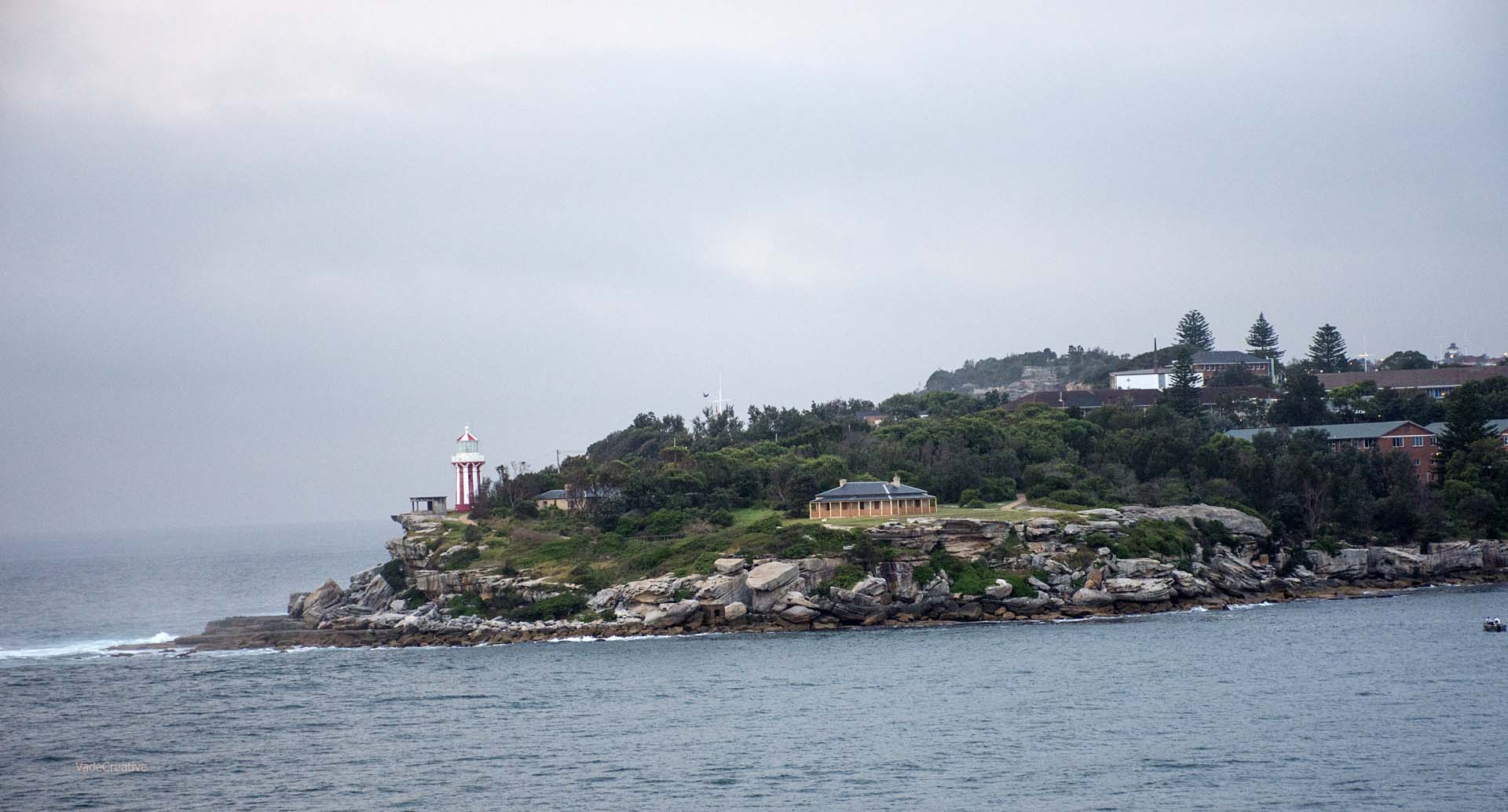 Sailing through Sydney Heads